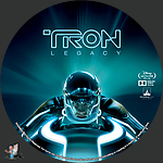 Tron: Legacy (2010)1500 x 1500UHD Disc Label by BajeeZa