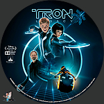 Tron: Legacy (2010)1500 x 1500Blu-ray Disc Label by BajeeZa