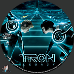 Tron: Legacy (2010)1500 x 1500Blu-ray Disc Label by BajeeZa