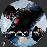 Tenet (2020)1500 x 1500Blu-ray Disc Label by BajeeZa
