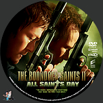 The Boondock Saints II: All Saints Day (2009)1500 x 1500DVD Disc Label by BajeeZa