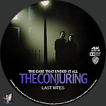 Conjuring: Last Rites, The (2025)1500 x 1500UHD Disc Label by BajeeZa