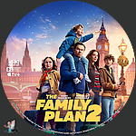 Family Plan 2, The (2025)1500 x 1500UHD Disc Label by BajeeZa