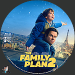 Family Plan 2, The (2025)1500 x 1500Blu-ray Disc Label by BajeeZa