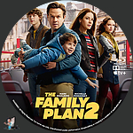 Family Plan 2, The (2025)1500 x 1500Blu-ray Disc Label by BajeeZa