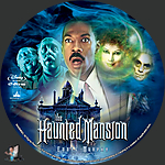 Haunted Mansion, The (2003)1500 x 1500Blu-ray Disc Label by BajeeZa