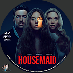 Housemaid, The (2025)1500 x 1500UHD Disc Label by BajeeZa