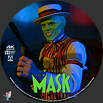 Mask, The (1994)1500 x 1500UHD Disc Label by BajeeZa