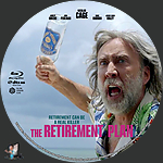 Retirement Plan, The (2023)1500 x 1500Blu-ray Disc Label by BajeeZa