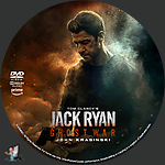 Tom Clancy's Jack Ryan: Ghost War (2026)1500 x 1500DVD Disc Label by BajeeZa