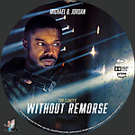Tom Clancy's Without Remorse (2021)1500 x 1500Blu-ray Disc Label by BajeeZa