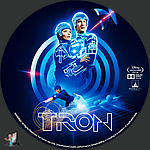 Tron (1982)1500 x 1500UHD Disc Label by BajeeZa
