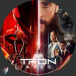Tron: Ares (2025)1500 x 1500UHD Disc Label by BajeeZa