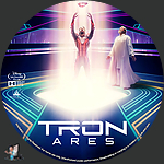 Tron: Ares (2025)1500 x 1500UHD Disc Label by BajeeZa