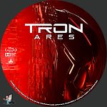Tron: Ares (2025)1500 x 1500UHD Disc Label by BajeeZa