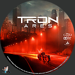 Tron: Ares (2025)1500 x 1500UHD Disc Label by BajeeZa