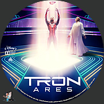 Tron: Ares (2025)1500 x 1500Blu-ray Disc Label by BajeeZa