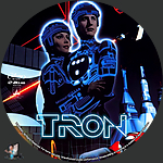 Tron (1982)1500 x 1500Blu-ray Disc Label by BajeeZa