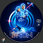 Tron (1982)1500 x 1500Blu-ray Disc Label by BajeeZa