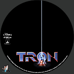 Tron (1982)1500 x 1500Blu-ray Disc Label by BajeeZa