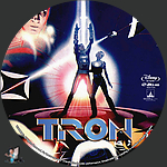 Tron (1982)1500 x 1500Blu-ray Disc Label by BajeeZa