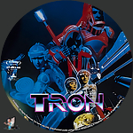 Tron (1982)1500 x 1500Blu-ray Disc Label by BajeeZa