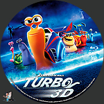 Turbo 3D (2013)1500 x 1500Blu-ray Disc Label by BajeeZa
