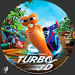 Turbo 3D (2013)1500 x 1500Blu-ray Disc Label by BajeeZa