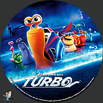 Turbo (2013)1500 x 1500Blu-ray Disc Label by BajeeZa