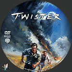 Twister (1996)1500 x 1500DVD Disc Label by BajeeZa