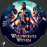 Werewolves Within (2021)1500 x 1500Blu-ray Disc Label by BajeeZa