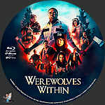 Werewolves Within (2021)1500 x 1500Blu-ray Disc Label by BajeeZa