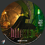 Wicked (2024) 1500 x 1500UHD Disc Label by BajeeZa