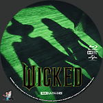 Wicked (2024) 1500 x 1500UHD Disc Label by BajeeZa