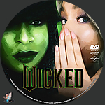 Wicked (2024) 1500 x 1500DVD Disc Label by BajeeZa