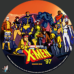 X-Men '97 - Season One (2024)1500 x 1500DVD Disc Label by BajeeZa
