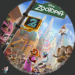 Zootopia 2 (2025)1500 x 1500UHD Disc Label by BajeeZa