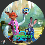 Zootopia 2 (2025)1500 x 1500Blu-ray Disc Label by BajeeZa
