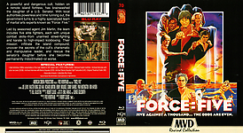 Force Five (1981)3173 x 173612mm Blu-ray Cover by sowhatwhocares