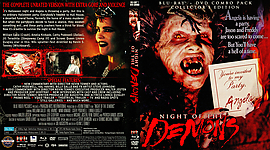 Night of the Demons (1988)3173 x 175712mm Blu-ray Cover by sowhatwhocares