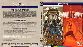 Five Shaolin Masters (1974) & Shaolin Temple (1976)3118 x 174812mm Blu-ray Cover by sowhatwhocares