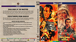 Challenge of the Masters (1976) & Executioners From Shaolin (1977)3118 x 174812mm Blu-ray Cover by sowhatwhocares