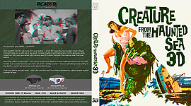 Creature From The Haunted Sea 3D3173 x 176212mm Blu-ray Cover by Mikezilla3k