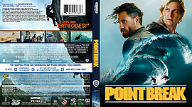 Point Break (2015) 4K + 3D3173 x 176212mm UHD Cover by Mikezilla3k