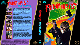 Friday the 13th collection (NES Style) (1980-1989)3118 x 174810mm Blu-ray Cover by clerk13