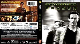 Eraser (1996) 4K UHD Option 33173 x 176212mm UHD Cover by Mjvmovieman