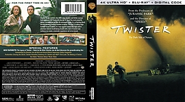 Twister (1996) 4K + BD3173 x 176212mm UHD Cover by Mjvmovieman