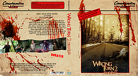 Wrong Turn 23172 x 176010mm Blu-ray Cover by Scar