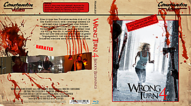 Wrong Turn 43172 x 176010mm Blu-ray Cover by Scar