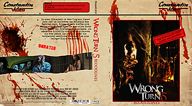 Wrong Turn 53172 x 176010mm Blu-ray Cover by Scar